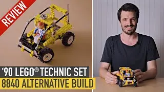 Review of the alternative build of 1990 LEGO&reg; Technic set 8840 
