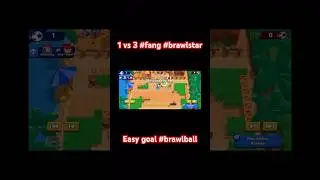 Fang easy win #brawlball #brawlstars #gaming #fang #jin