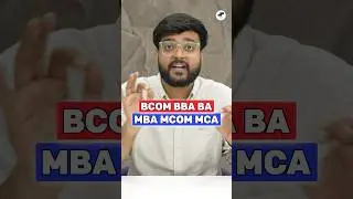 MBA vs MCOM vs MCA 🔥Which is better in 2025? Course Review! #mba #mca #mcom #jobs #placements