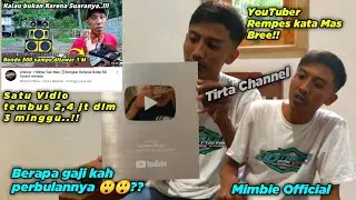Ternyata Gaji Youtuber Mimbie Official dalam sebulan cukup buat beli..??