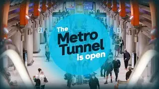 The Metro Tunnel is now open