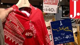 J.Flat 50% 40% 20% Off Sale 🔥 J.Iqbal day Sale 2025 🔥 Junaid Jamshed Today 2025