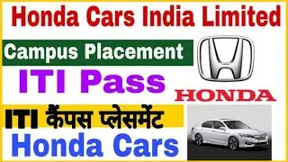 Honda car new campus placement 2022 // Honda car job vacancy 2022 @Jobadda