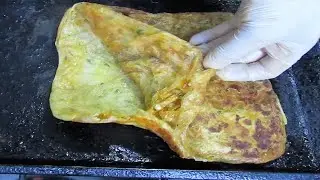 مسمن الشحمة و البصلة من اروع واسهل مايكون😋 مورق ومقرمش /شهيوات رمضان