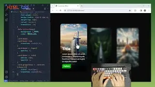 ASMR Programming - Image Hover Blur Effect Using HTML & CSS