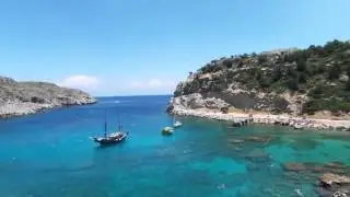 Rhodes Anthony Quinn Beach