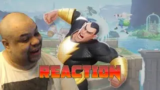 MIKE REACTS: Black Adam Multiversus Gameplay Trailer