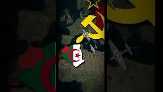 Sand War (Algerian-Morocco) 1963-64 (proxy war)#mapping#history#shorts