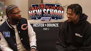 Old School, New School: Rome Odunze x Devin Hester, Part 2 | Chicago Bears