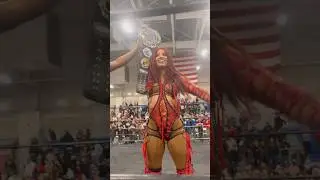 Mercedes Mone Captures #13! Your New APAC Wrestling Women's Champion!