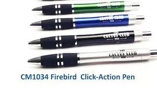 CM1034 Firebird Plastic Click Action Promotional Pen | COMDA.COM