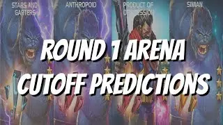 Beast and Bishop Arena Cutoff Round 1 Predictions - Marvel Contest of Champions