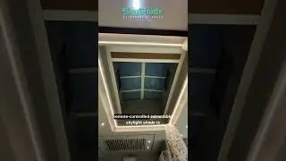 SkyShade Retractable Skylight Shade | Remote-Controlled & Motorized Skylight Blinds India