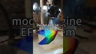 The model engine EFI #DIY #model #mechanic #RC #engine #enginemodel #v8 #v12 #efi #v12engine #v10