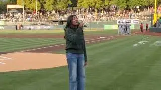 Shohini - Oakland A's vs. Chicago White Sox | National Anthem | Apr 25, 2025 | Sutter Health Park