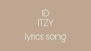 ITZY - ID * line distribution*