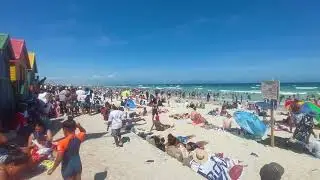Muizenberg Beach ⛱️ 😎  Cape Town  01 January 2026 15:19