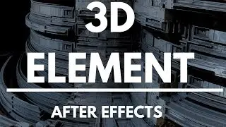 On the run - 3d element after effects