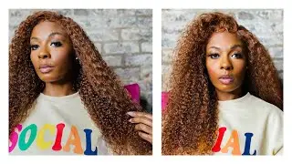 A MUST! GINGER JERRY CURL WIG ft Julia Hair🤍