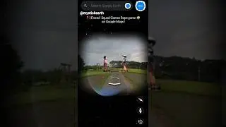 I Found Squad Games Rope game in real life! On Google Maps and Google Earth 🌎 #mystisk #googleearth