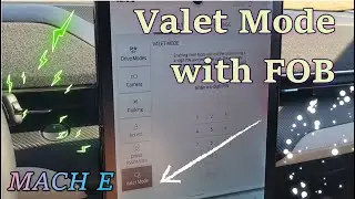 Режим Valet (с брелоком) | Ford Mustang Mach E
