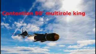 Fox2 are enough for F16!! | Showing multirole abilities in Contention Server | DCS | PVP | Syria map