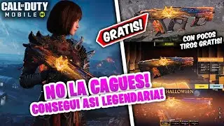 HOW I GOT THE LEGENDARY CARD WITH FREE SHOTS!! TRY IT! HALLOWEEN SERIES IN COD MOBILE | Dimitry