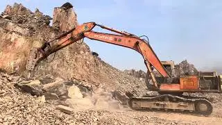 EX200 Excavator Mining Work | Real Heavy Equipment