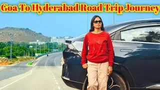 Goa To Hyderabad Road Trip Journey/travel video/tourist video/Goa/Hyderabad/Tata curvv car