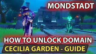 Genshin Impact - How To Unlock Domain (Cecilia Garden) All 4 Seelie Location Puzzle Guide