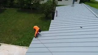 16-in mechanical Seam= Color Dove Gray in South Miami area near Cutler Bay