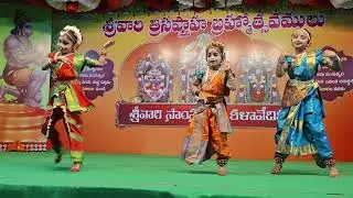 Jaashrita Dance Performance at venkateswara Swamy temple in Eluru 2