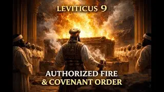 LEVITICUS 9 &mdash; AUTHORIZED FIRE AND COVENANT ORDER