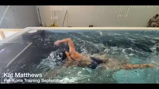 Анализ плавания профессионального триатлониста &mdash; Кэт Мэтьюз, Pre-Kona 2022