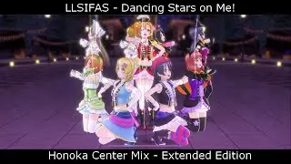 Dancing stars on me! (Honoka Center Mix) - LLSIFAS - Eng/Rom Lyrics - µ's