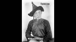 Гунан хар (МУАЖ Г.Гомбосүрэн)