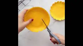 Paper Plate Sunflower