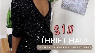 $10 Thrift Store Fashion Haul | RushOurFashion