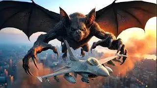 What If a Giant Bat Appeared Over the City? | Cinematic AI Story