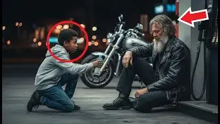Schwarzer Junge gab letzte 15 $ f&uuml;r Hell&rsquo;s Angel &ndash; 100 Biker mit lebensver&auml;nderndem Geschenk