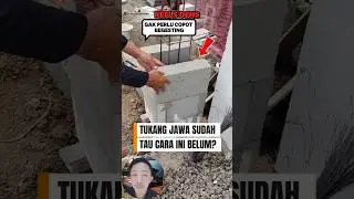 Kolom Beton Bata Ringan ☝❗❗#shorts #videoshort #viralvideo