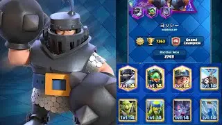 Best Mega knight Miner Bait Deck in Clash Royale ヨッシー