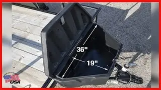 Buyers Products Polymer Trailer Tongue Toolbox Durable, Weatherproof Storage for Your Trailer