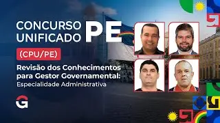CPU/PE | Revisão dos Conhecimentos para Gestor Governamental: Especialidade Administrativa