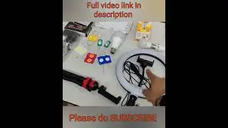 Studio lights unboxing 🔥🔥🤩🤩#studio #gamingroom #lights #shorts