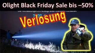 Verlosung + Taktische Taschenlampe M2R Pro Vs. Warrior 3 - 50% Olightsale Black Friday