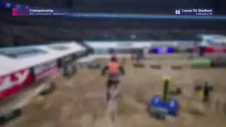 Playing Monster energy Supercross 5