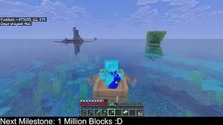 ITS FINALLY DONE!!!!!!! 1 Million Block WALKING Challenge w/ Milestone Quests Part 39