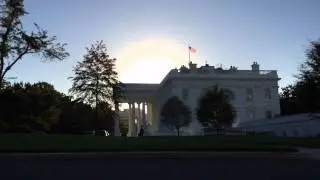 White House - Sunset Timelapse
