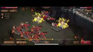 Three Kingdoms Overlord. Legendary Cao Three Pure Div VS Mountain Radiance Divinity